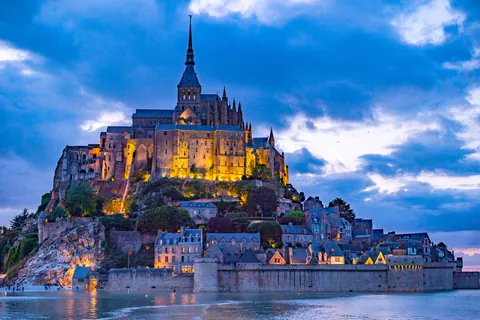 Mont-Saint-Michel en zijn baai