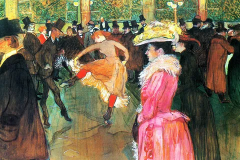 Al Moulin Rouge / Henri de Toulouse-Lautrec
