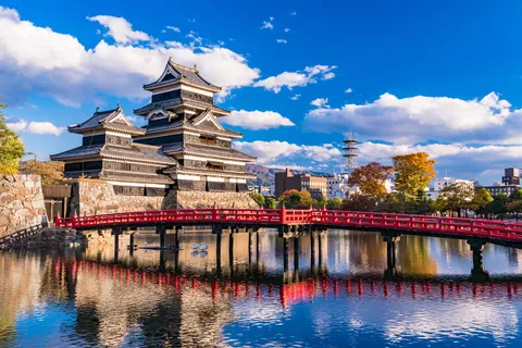 Kasteel Matsumoto / prefectuur Nagano