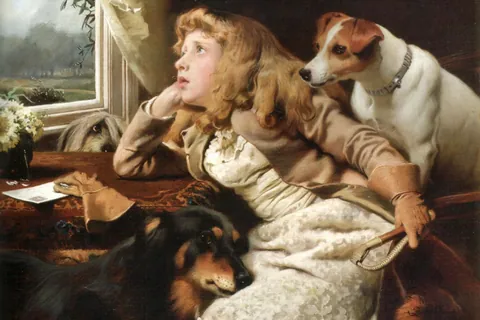 Vandaag geen ritje / Charles Burton Barber