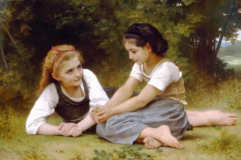 De notenplukkers / William-Adolphe Bouguereau