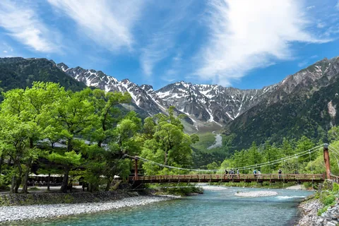 上高地 河童橋 / 長野県