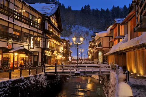 Ginzan Onsen, Yamagata, Japan