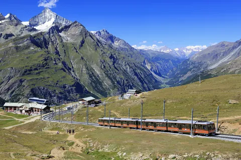 Verão em Gornergrat, Suíça