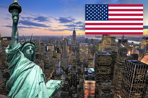 世界の風景とその国旗 ~アメリカ編 vol.1~