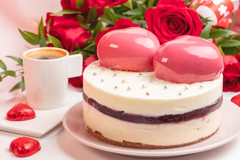 Gâteau à la mousse blanche