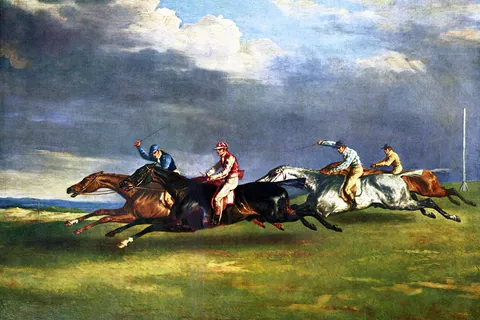 Le Derby d’Epsom / Théodore Géricault