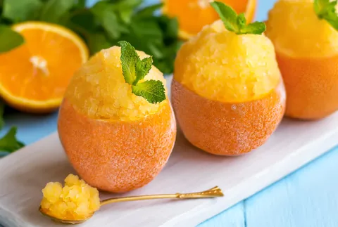 Sinaasappelsorbet