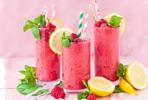 Frambozensmoothies