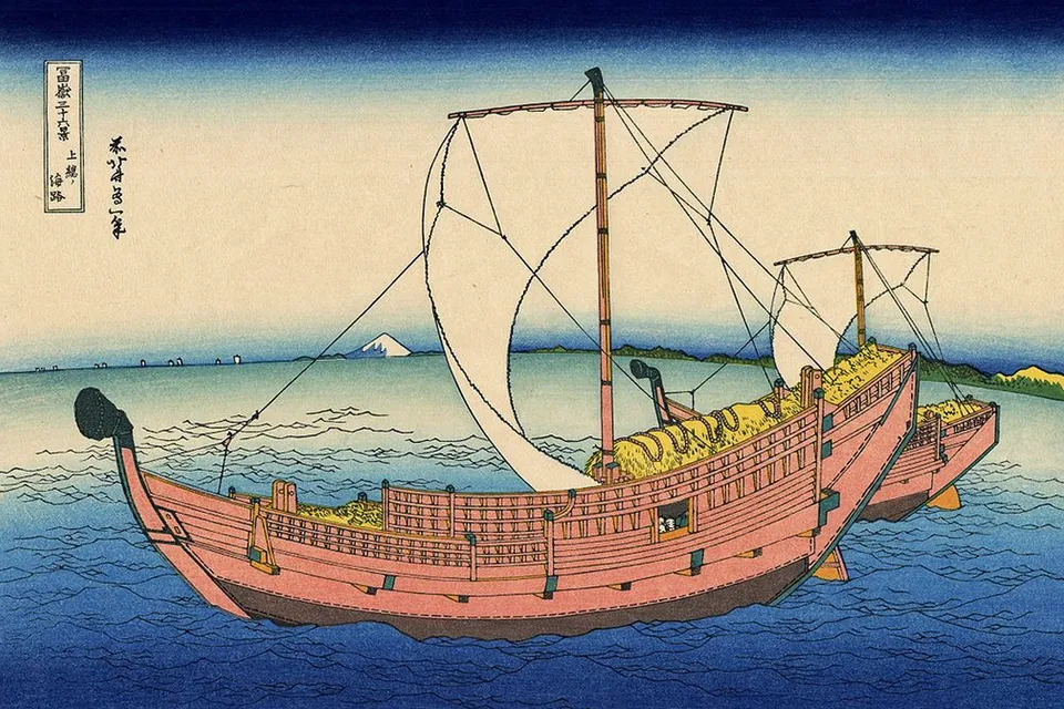 世界名画 葛饰北斋·富岳三十六景 第三集