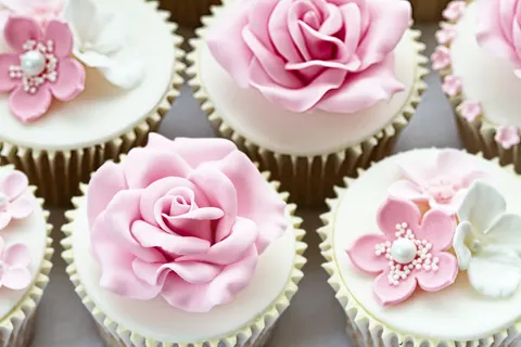 Roze cupcakes