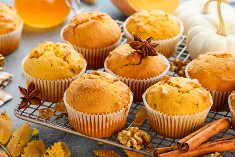 Cupcake de calabaza