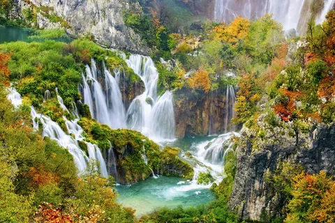 Parque nacional de los Lagos de Plitvice, Croacia