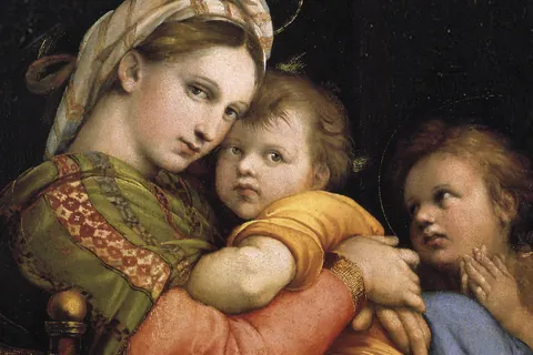 Madonna della Sedia / Rafaël