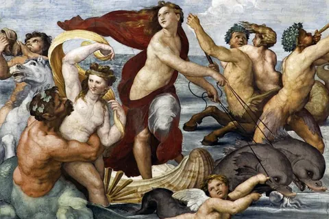 De triomf van Galatea / Rafaël