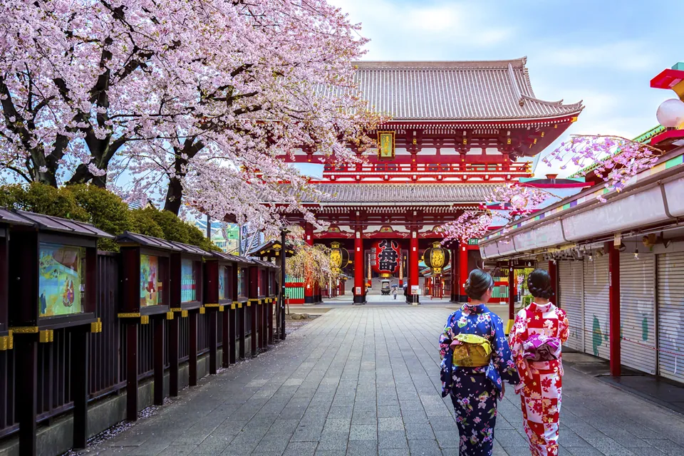 Schöne Sehenswürdigkeiten Japans