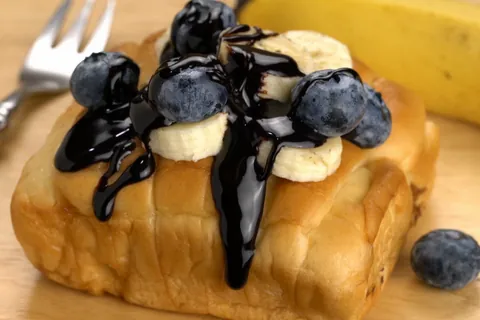 Pan de plátano y chocolate