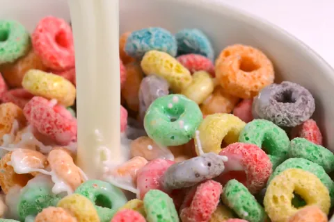 Cereales con leche