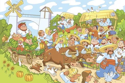 Una granja divertida