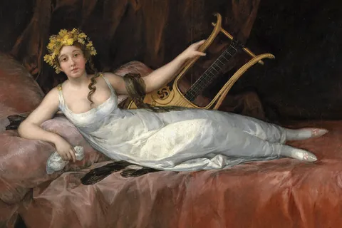 Portrait of the Marchioness of Santa Cruz / Francisco Goya