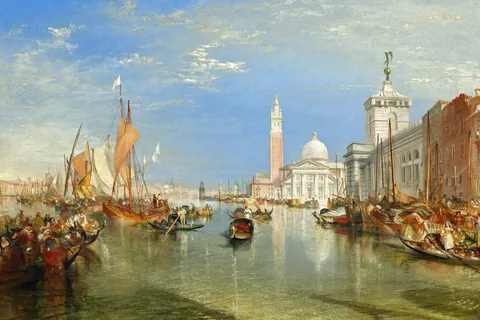 Venice: The Dogana and San Giorgio Maggiore / J. M. W. Turner