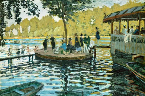 La Grenouillère / Claude Monet