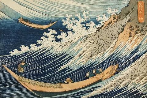 One Thousand Pictures of the Sea / Choshi in Shimosa Province