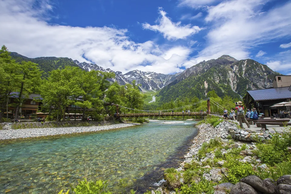 Geïllustreerde gids van Japanse landschappen
