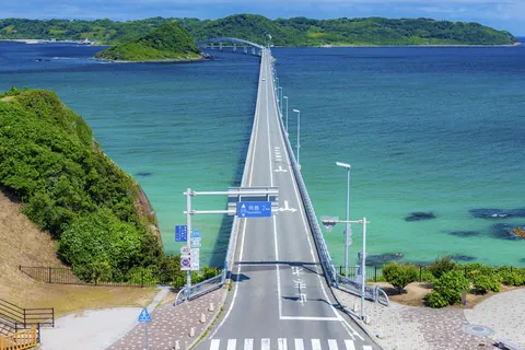 Tsunoshima-brug, Yamaguchi