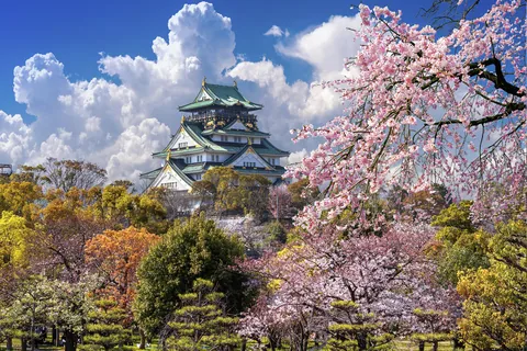 城の見える風景