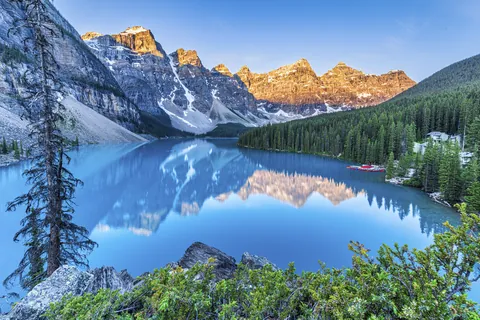 Lago Moraine, Canadá