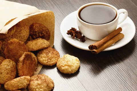 Pastas y café